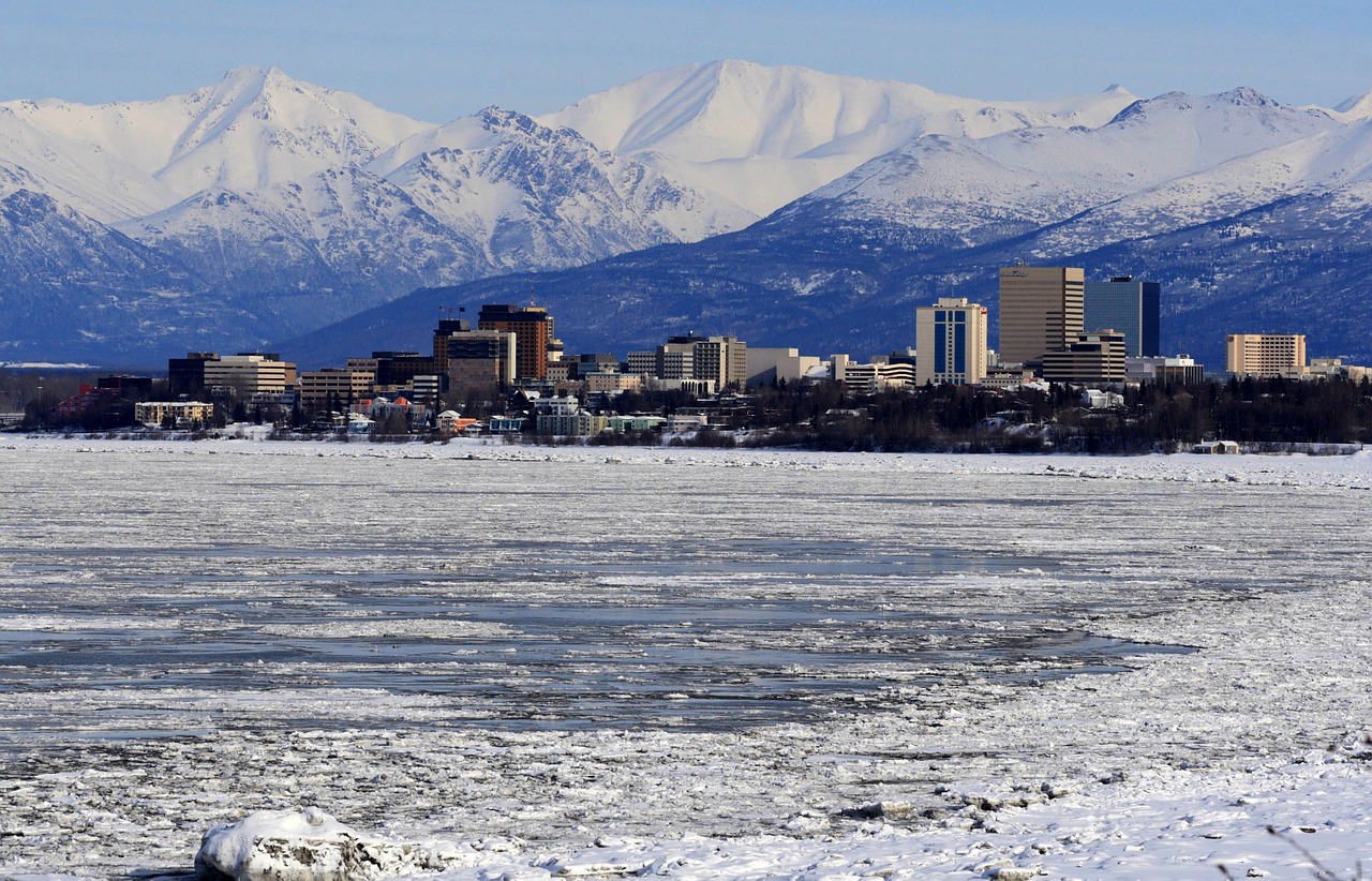 Анкоридж (Anchorage) - крупнейший город. штата Аляска. 